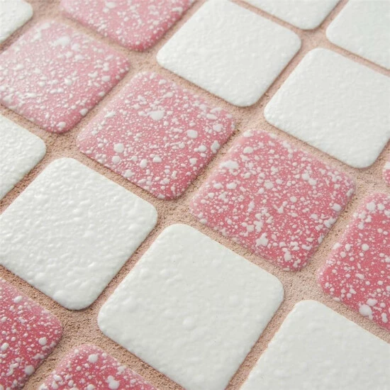 Budget β Merola Tile Crystalline Market Square Flamingo 11.75" X 11.75" Porcelain Mosaic Tile π - Image 4