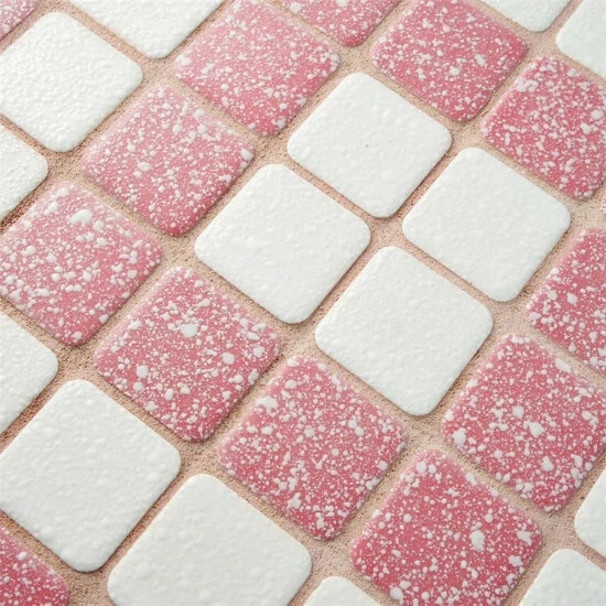 Budget β Merola Tile Crystalline Market Square Flamingo 11.75" X 11.75" Porcelain Mosaic Tile π - Image 5