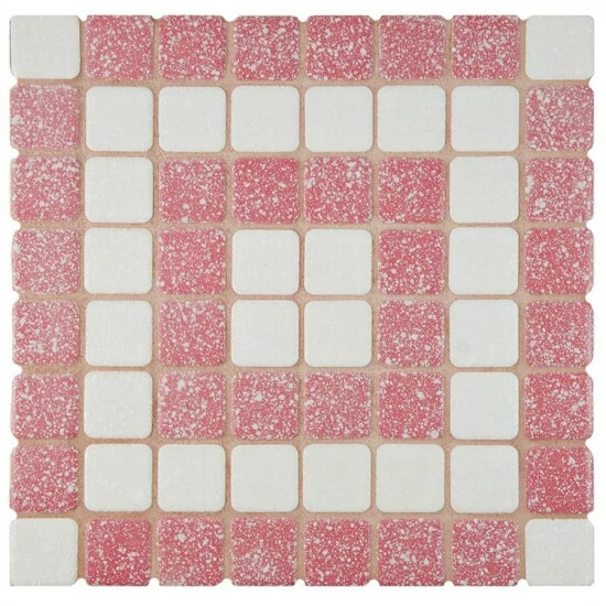 Budget β Merola Tile Crystalline Market Square Flamingo 11.75" X 11.75" Porcelain Mosaic Tile π - Image 7