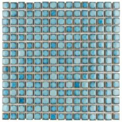 Promo β€οΈ Merola Tile Hudson Edge Marine 12.38" X 12.38" Porcelain Mosaic Tile π