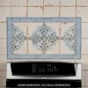 Outlet 🥰 Merola Tile Artisan Azul 2" X 6.5" Ceramic Moldura Wall Trim Tile - (1 Tile) 🔥
