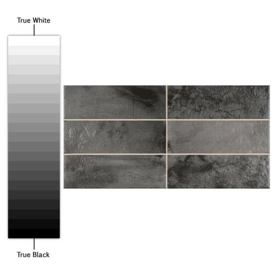 Budget π₯° Merola Tile Kings Raku Black 7-7/8" X 15 3/4" Ceramic Wall Tile π - Image 4