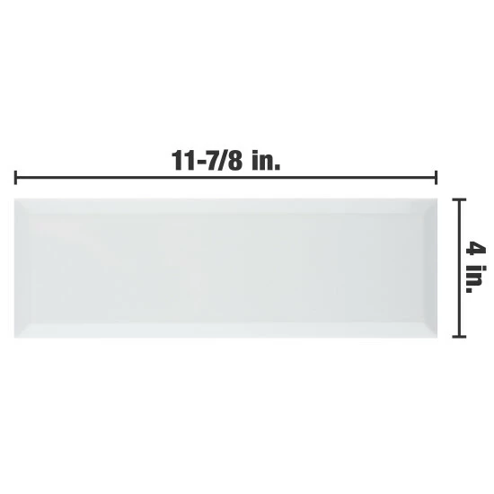 Best deal π Merola Tile Santorini Loft Blanco 4" X 11.86" Ceramic Subway Wall Tile π - Image 5