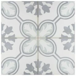 Flash Sale 🥰 Merola Tile Amberley Orchid Mint 17.75" X 17.75" Porcelain Floor And Wall Tile 💯