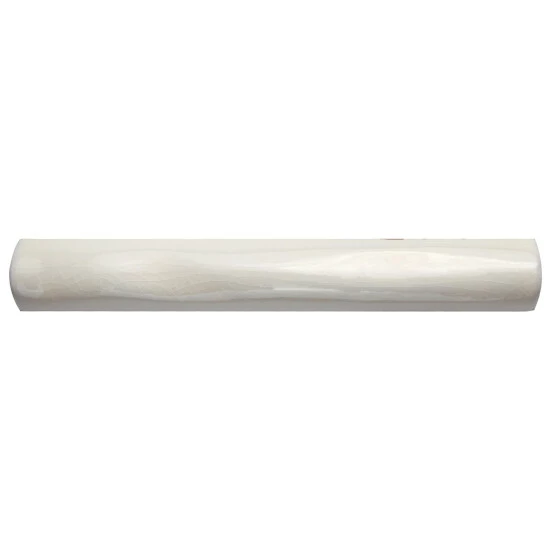 Cheap π Merola Tile Antic Craquelle White .75" X 6" Ceramic Torelo Wall Trim Tile - (1 Tile) π