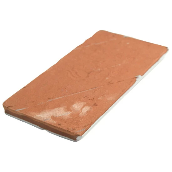 Hot Sale π₯° Merola Tile Antic Craquelle Gris Soho Bullnose 3" X 6" Ceramic Subway Wall Trim Tile - (1 Tile) β - Image 6