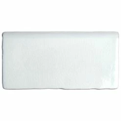 Deals 𧨠Merola Tile Antic Craquelle Gris Claro Bullnose 3" X 6" Ceramic Subway Wall Trim Tile - (1 Tile) β