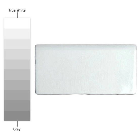 Deals 𧨠Merola Tile Antic Craquelle Gris Claro Bullnose 3" X 6" Ceramic Subway Wall Trim Tile - (1 Tile) β - Image 2