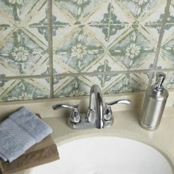 Best Pirce 🔥 Merola Tile Klinker Retro Blanco Dafodil Encaustic 12.75" X 12.75" Ceramic Floor And Wall Quarry Tile 👍