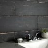 Flash Sale 💯 Merola Tile Retro Nero 8.25" X 23.5" Porcelain Floor And Wall Tile 😍