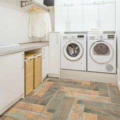 Discount π Merola Tile SomerTile Maheno Mix 8-1/2" X 35-1/2" Porcelain Floor And Wall Tile Pallet π