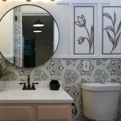 Best reviews of ⭐ Merola Tile Fantasy Hex Pink Encaustic 8.63" X 9.86" Porcelain Floor And Wall Tile ⌛