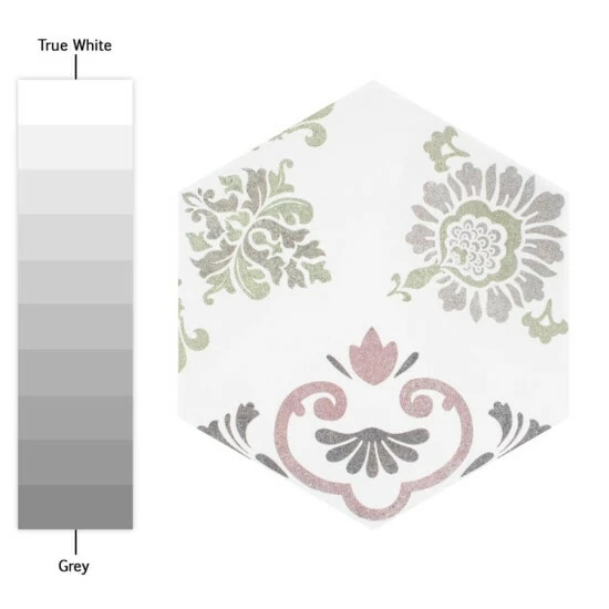 Best reviews of β Merola Tile Fantasy Hex Pink Encaustic 8.63" X 9.86" Porcelain Floor And Wall Tile β - Image 4