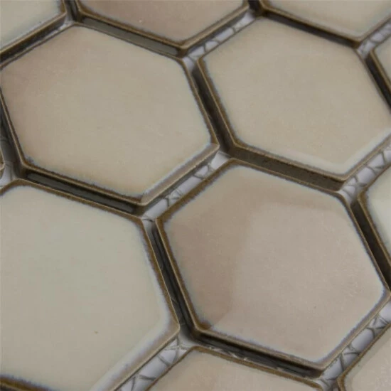 Coupon π€© Merola Tile Hudson 2" Due Hex Truffle 12.5" X 11.25" Porcelain Mosaic Tile π€© - Image 6
