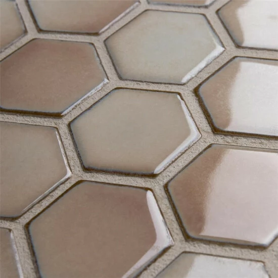 Coupon π€© Merola Tile Hudson 2" Due Hex Truffle 12.5" X 11.25" Porcelain Mosaic Tile π€© - Image 7
