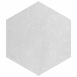 Hot Sale 🔥 Merola Tile Mazzo Hex White 8.5" X 9.75" Porcelain Floor And Wall Tile 🛒