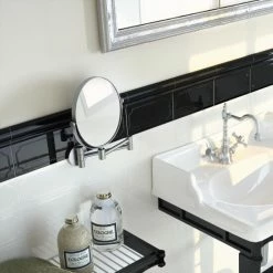 Hot Sale 🔔 Merola Tile Santorini Nero 2" X 7.86" London Chair Rail Ceramic Wall Trim Tile - (1 Tile) ⌛