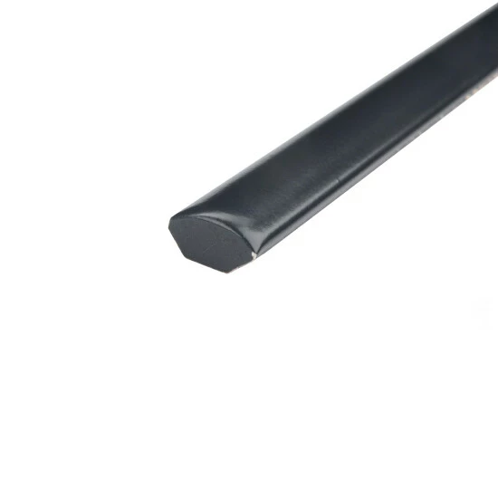 Buy π Merola Tile Chester Matte Nero .5" X 12" Ceramic Demi-Bullnose Wall Trim Tile - (1 Tile) β - Image 2