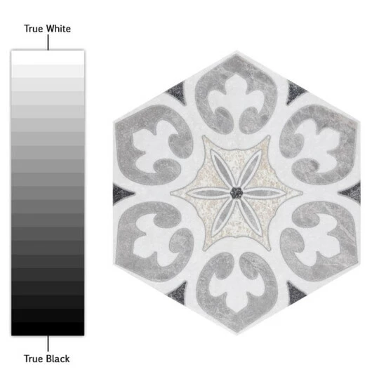 Deals β Merola Tile Mazzo Hex Deco Pinwheel 8.5" X 9.75" Porcelain Floor And Wall Tile β - Image 4