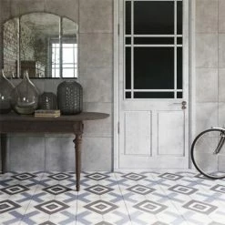 Best deal 💯 Merola Tile Kings Sena Azul Encaustic 17.86" X 17.86" Porcelain Floor And Wall Tile ✔️