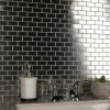 Cheapest ✔️ Merola Tile Alloy Subway 11.75" X 11.75" Stainless Steel Porcelain Mosaic ❤️