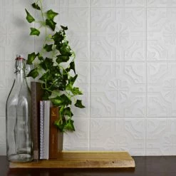 Outlet π Merola Tile 7.75x7.75-inch Triple Real White Ceramic Wall Tile (25 Tiles/11 Sqft.) - Case (25 Tiles) π₯°