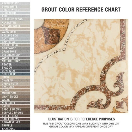 New 𧨠Merola Tile Cairoo 17.63" X 17.63" Ceramic Floor And Wall Tile π - Image 4