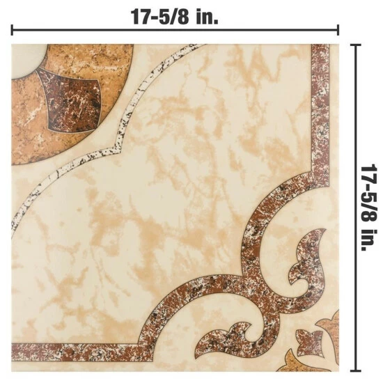 New 𧨠Merola Tile Cairoo 17.63" X 17.63" Ceramic Floor And Wall Tile π - Image 5