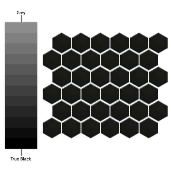 Hot Sale β Merola Tile Metro Hex 2" Matte Black 11.13" X 12.63" Porcelain Mosaic Tile π - Image 3