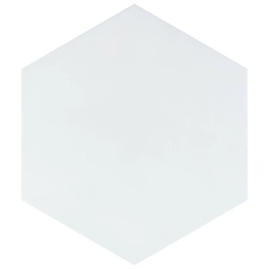 Budget π Merola Tile Horizon Hex Blanco 7-3/4" X 9" Ceramic Floor And Wall Tile π₯° - Image 2