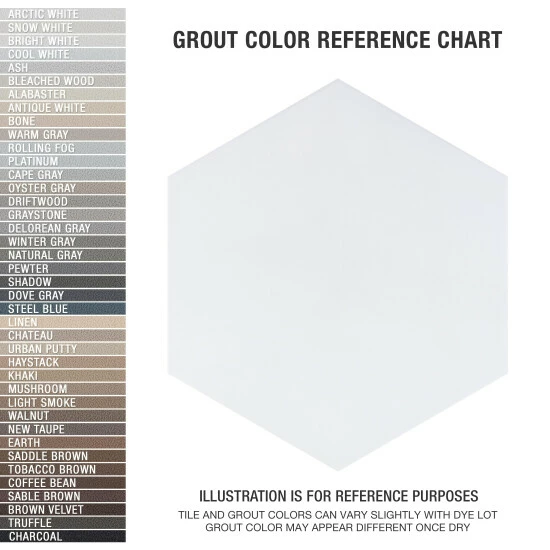 Budget π Merola Tile Horizon Hex Blanco 7-3/4" X 9" Ceramic Floor And Wall Tile π₯° - Image 5