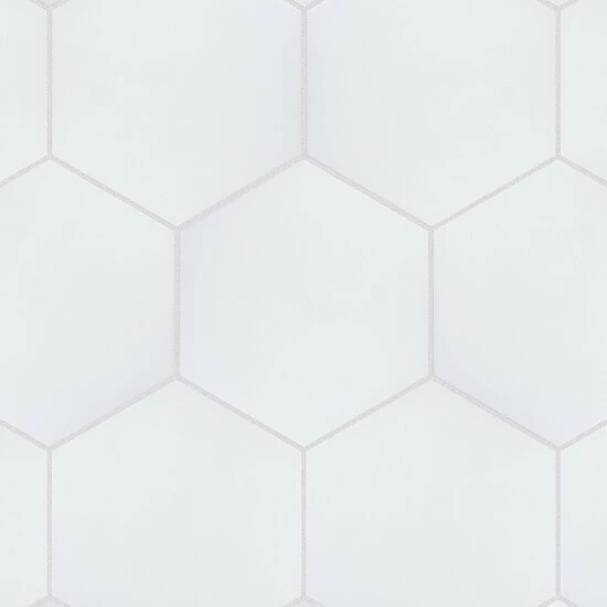 Budget π Merola Tile Horizon Hex Blanco 7-3/4" X 9" Ceramic Floor And Wall Tile π₯° - Image 6