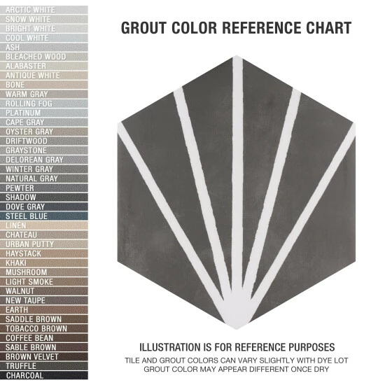 Deals π Merola Tile Horizon Dusk Hex Nero 7-3/4 X 9 Ceramic Floor And Wall Tile π - Image 5