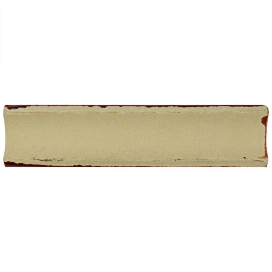 Outlet π Merola Tile Novecento Cubrecantos Burdeos 1.25" X 5.13" Ceramic Wall Trim Tile - 1 Tile π - Image 6