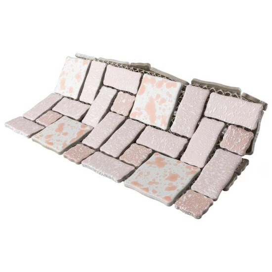 Cheapest ❤️ Merola Tile Academy Pink 11.75" X 11.75" Porcelain Mosaic Tile ⭐ 6 Cheapest ❤️ Merola Tile Academy Pink 11.75" X 11.75" Porcelain Mosaic Tile ⭐ - Image 6
