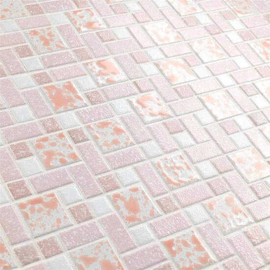 Cheapest ❤️ Merola Tile Academy Pink 11.75" X 11.75" Porcelain Mosaic Tile ⭐ 8 Cheapest ❤️ Merola Tile Academy Pink 11.75" X 11.75" Porcelain Mosaic Tile ⭐ - Image 8
