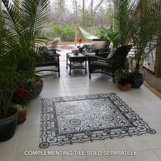 Deals π Merola Tile 9.75x9.75-inch Mull Basic White Porcelain Floor And Wall Tile (16 Tiles/10.76 Sqft.) β - Image 7