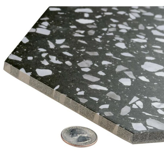 Coupon β Merola Tile Venice Hex Black 8.63" X 9.86" Porcelain Floor And Wall Tile π€© - Image 5