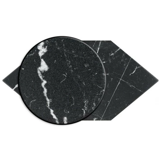 Brand new π Merola Tile Marquina Kayak Black 7" X 13" Porcelain Floor And Wall Tile π - Image 3