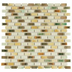 Discount 👍 Merola Tile Rustica Subway Springfield 11.75" X 11.75" Porcelain Mosaic Tile 💯