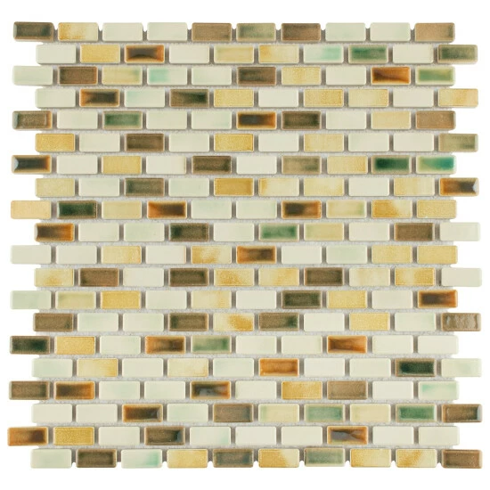 Discount π Merola Tile Rustica Subway Springfield 11.75" X 11.75" Porcelain Mosaic Tile π―