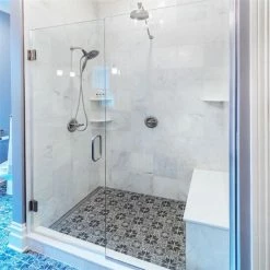 Best deal 😉 Merola Tile Costa Cendra Decor Dahlia Encaustic 7.75" X 7.75" Ceramic Floor And Wall Tile 🥰