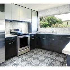 Flash Sale ❤️ Merola Tile Hexatile Glossy Blanco 7" X 8" Ceramic Wall Tile 🎉