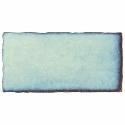 New ✨ Merola Tile Antic Special Agua Marina 3" X 6" Ceramic Wall Subway Tile 😀