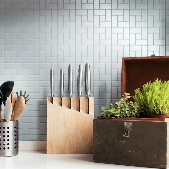 Promo π Merola Tile Meta Spiral 11.75" X 11.75" Stainless Steel Metal Over Ceramic Mosaic Tile π₯