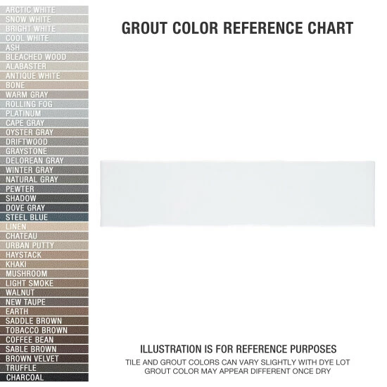 Deals π― Merola Tile Castillo White 3" X 12" Ceramic Wall Tile - Sample (3" X 12") π - Image 6