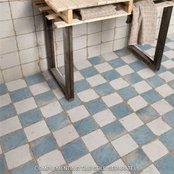 Promo β€οΈ Merola Tile Artisan Damero Azul 13" X 13" Ceramic Floor And Wall Tile π€©
