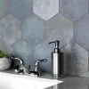 Wholesale ⭐ Merola Tile Heritage Hex Indigo 7" X 8" Porcelain Floor And Wall Tile ✔️