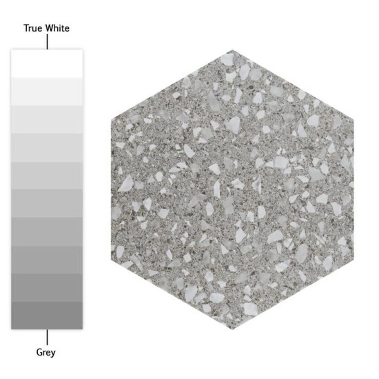 Hot Sale β€οΈ Merola Tile Venice Hex XT Silver 8.63" X 9.86" Porcelain Floor And Wall Tile βοΈ - Image 3