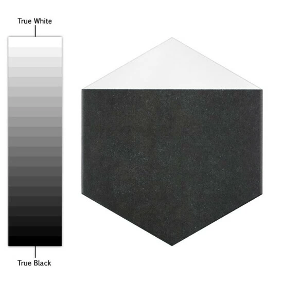 New βοΈ Merola Tile Peak Hex Blanco Encaustic 8.63" X 9.86" Porcelain Floor And Wall Tile β€οΈ - Image 4